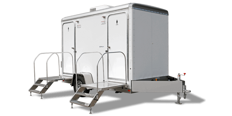 Luxury Restroom Trailer Rentals Broad St LA